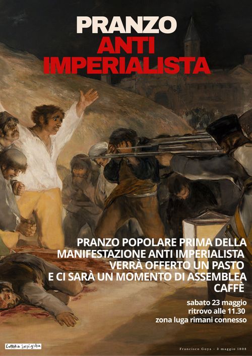 Pranzo popolare antimperialista 