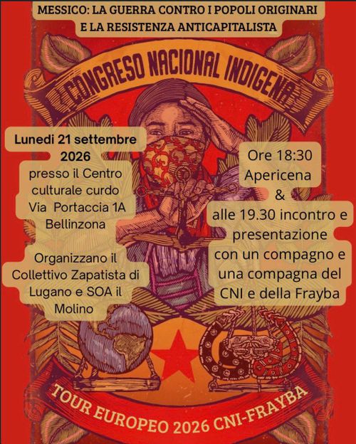 PRESENTAZIONE MESSICO: LA GUERRA CONTRO I POPOLI ORIGINARI E LA RESISTENZA ANTICAPITALISTA 